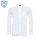 Plain Boys Full Sleeved Shirt - White Collar Size 11,Collar Size 11.5,Collar Size 12,Collar Size 12.5,Collar Size 13,Collar Size 13.5,Collar Size 14,Collar Size 14.5,Collar Size 15,Collar Size 15.5,Collar Size 16,Collar Size 16.5,Collar Size 17,Collar Size 17.5
